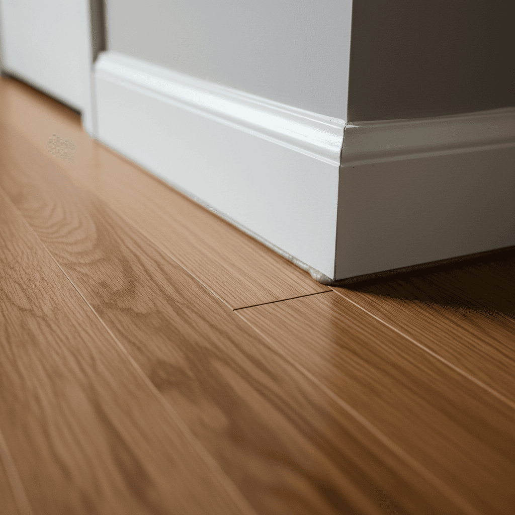 Bedroom addition with hardwood flooring